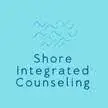 Logo with stylized letters above the text Shore Integrated Counseling